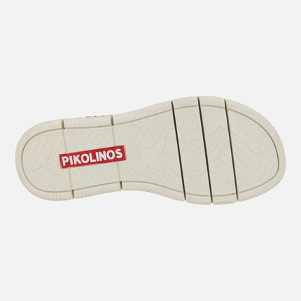 Sandalias de cuña con cierre de velcro Gomera
