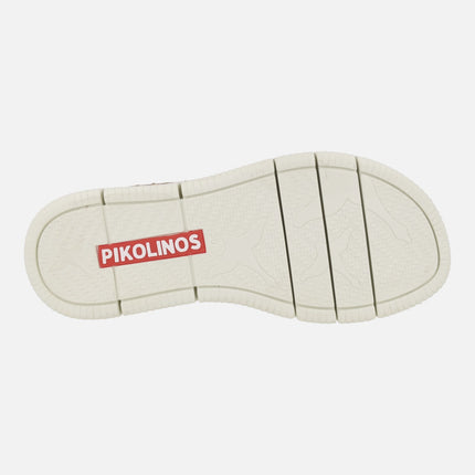 Sandalias de cuña con cierre de velcro Gomera