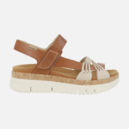 Sandalias de piel Palma con cierre de velcro