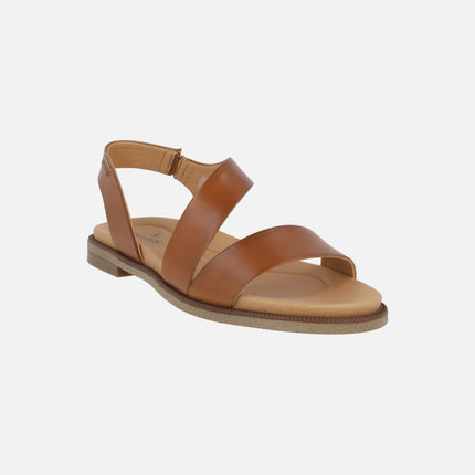 Sandalias planas de piel Navia