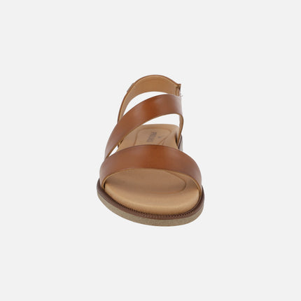 Sandalias planas de piel Navia