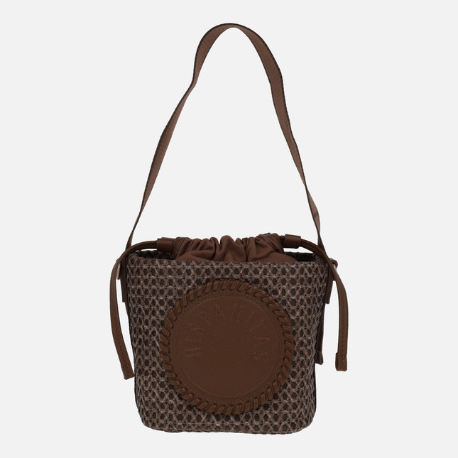 Bolsos bombonera efecto rafia Hispanitas