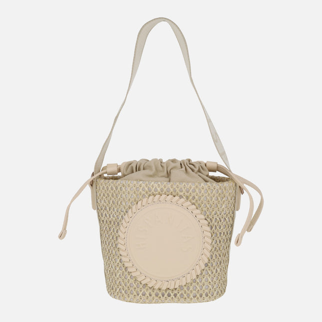 Bolsos bombonera efecto rafia Hispanitas