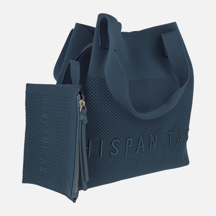 Hispanitas Tote Bags knitting effect