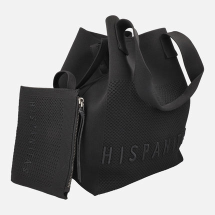Hispanitas Tote Bags knitting effect