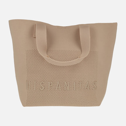 Hispanitas Tote Bags knitting effect