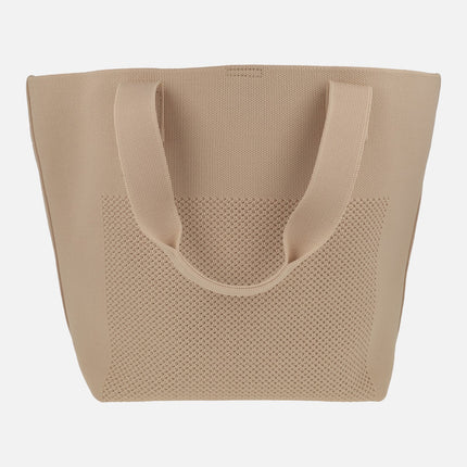 Hispanitas Tote Bags knitting effect