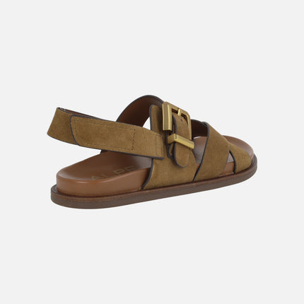 Sandalias Isabella con hebilla y cierre de velcro