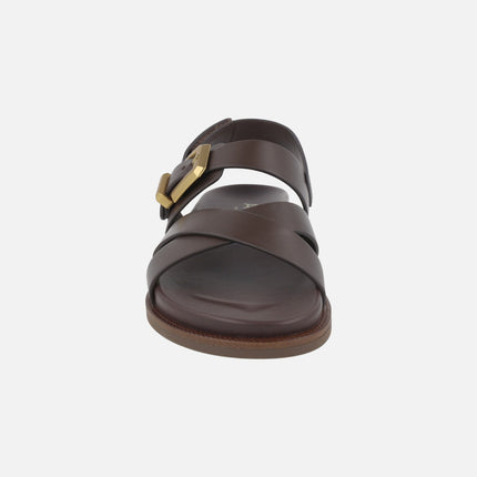 Sandalias Isabella con hebilla y cierre de velcro