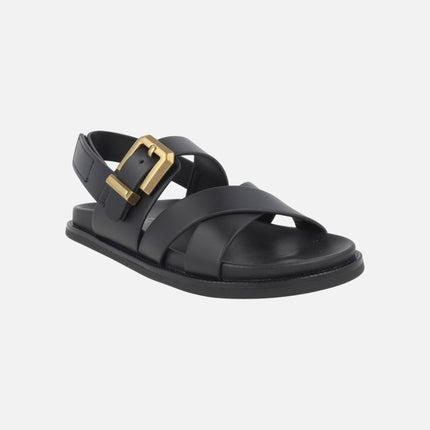 Sandalias Isabella con hebilla y cierre de velcro