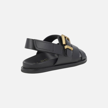 Sandalias Isabella con hebilla y cierre de velcro
