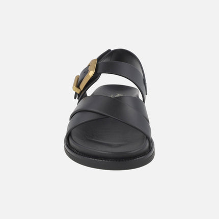 Sandalias Isabella con hebilla y cierre de velcro