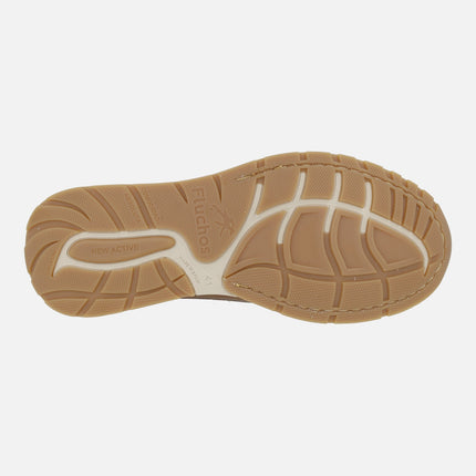 Zapatos deportivos de piel para hombre con cordones y cremallera Karter