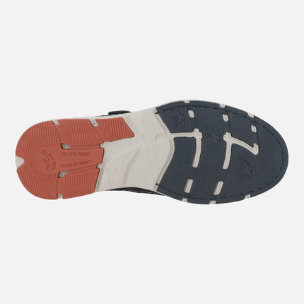 Sandalias de piel para hombre Kai con cierre de velcro
