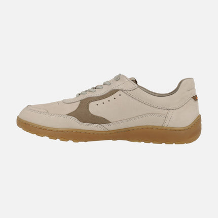 Zapatos deportivos Lenox en piel nobuck con cordones elásticos