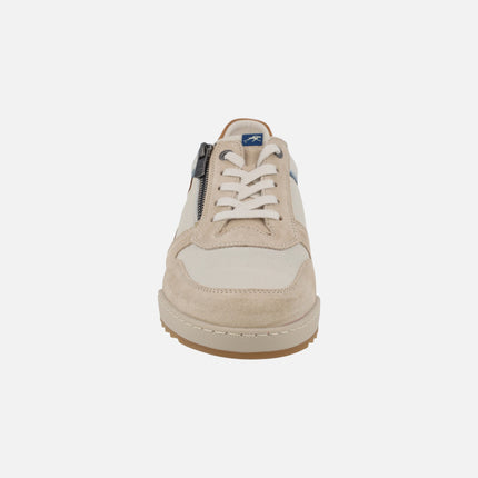 Elder men's sneakers in cream combination