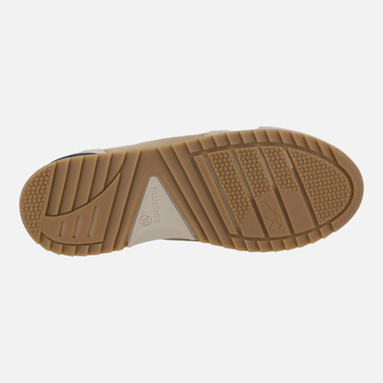 Elder men's sneakers in cream combination