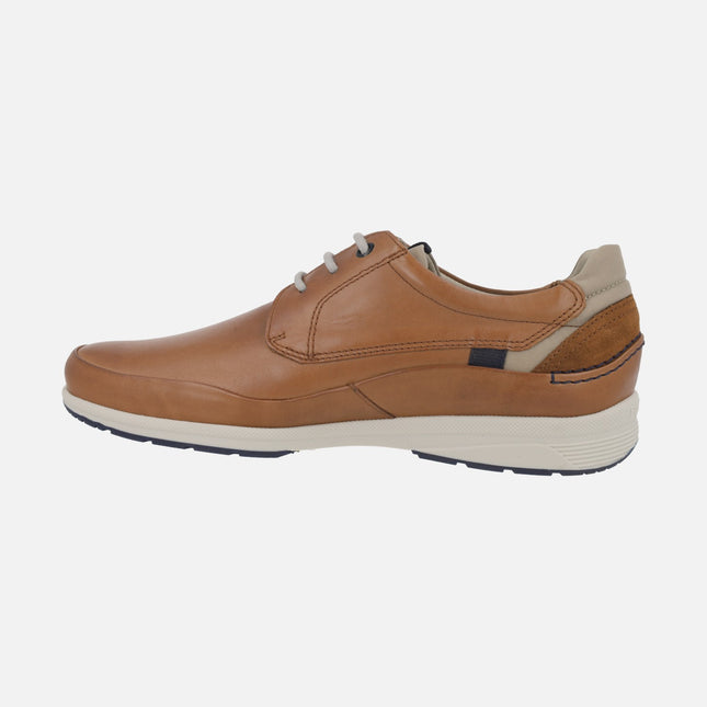 Zapatos casual de piel con cordones para hombre Jaden