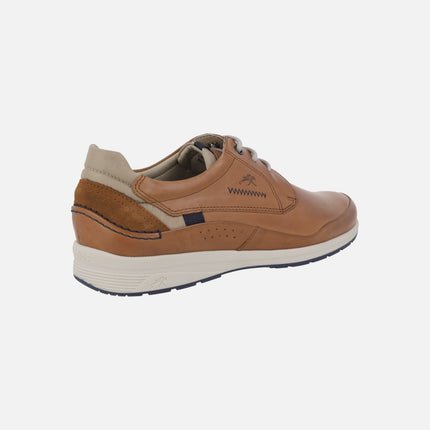 Zapatos casual de piel con cordones para hombre Jaden