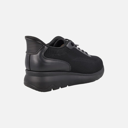 Zapatillas deportivas con cordones elásticos y sistema calza fácil