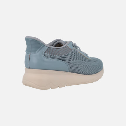 Zapatillas deportivas con cordones elásticos y sistema calza fácil