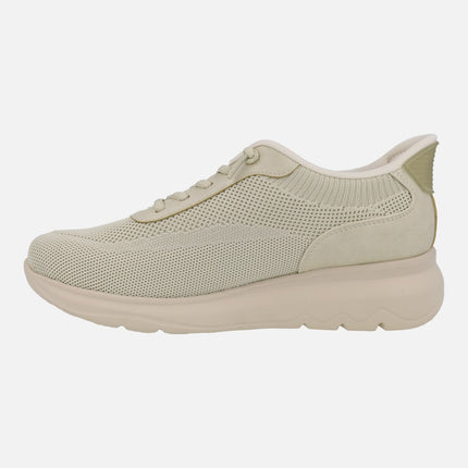 Zapatillas deportivas con cordones elásticos y sistema calza fácil