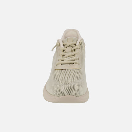 Zapatillas deportivas con cordones elásticos y sistema calza fácil