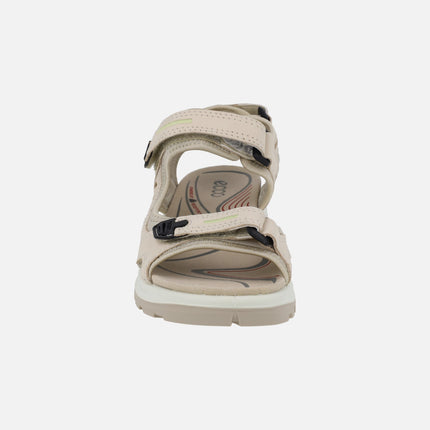 Hiking sandals with velcro closure Offroad sandal Limestone