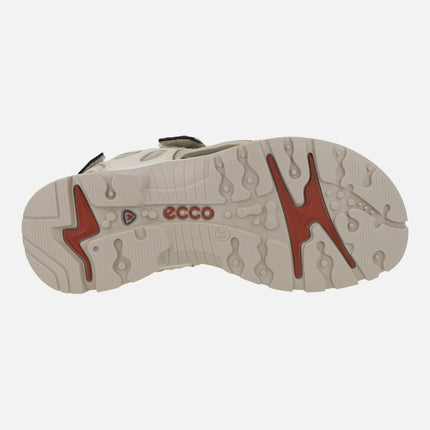 Hiking sandals with velcro closure Offroad sandal Limestone