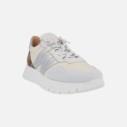 Zapatillas deportivas Odisei 00 con talón en animal print