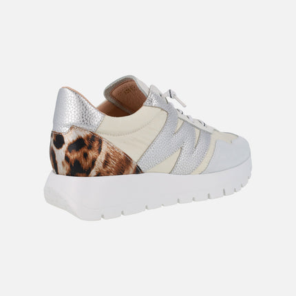 Zapatillas deportivas Odisei 00 con talón en animal print
