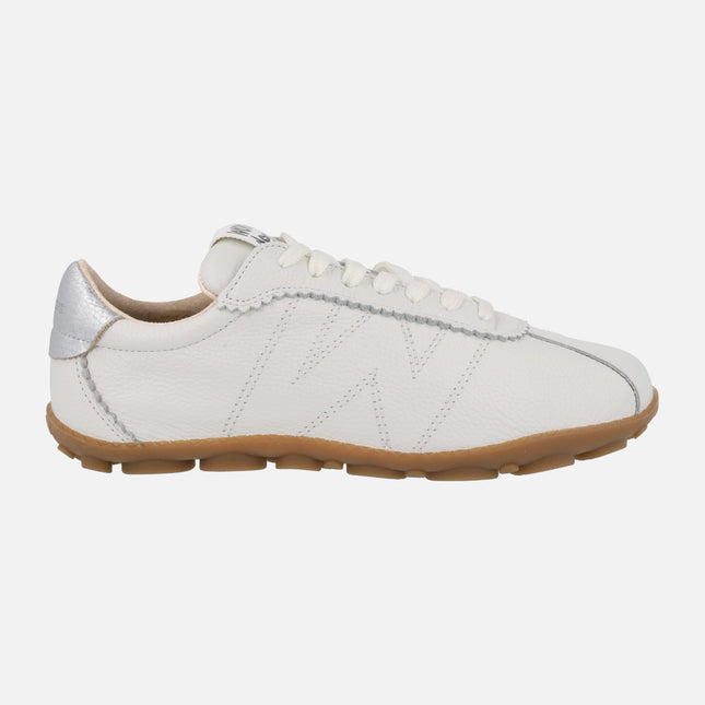 Zapatillas deportivas de piel blanca Nysa 02