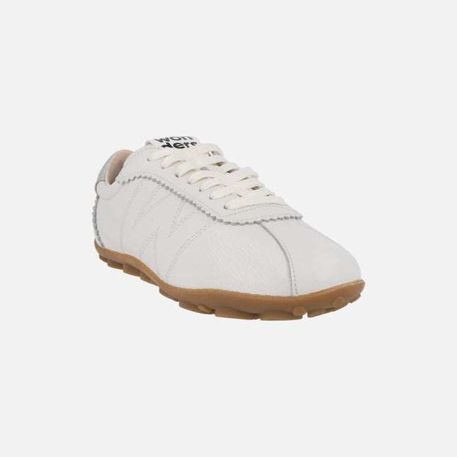 Zapatillas deportivas de piel blanca Nysa 02