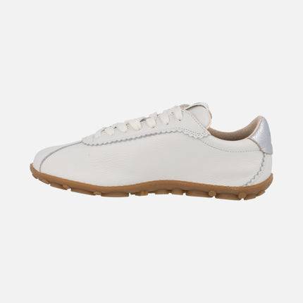 Zapatillas deportivas de piel blanca Nysa 02
