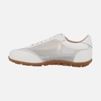Deportivas de piel y rejilla Nysa 01