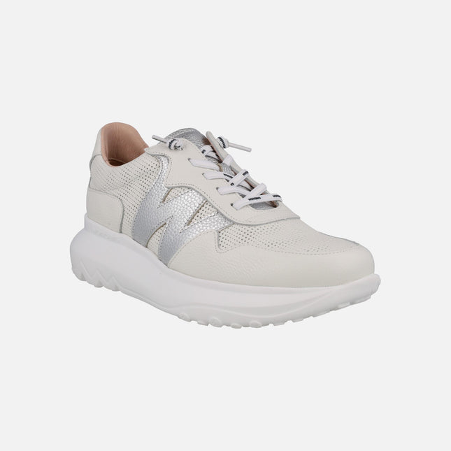 Zapatillas deportivas en piel blanca Ultrafly 21