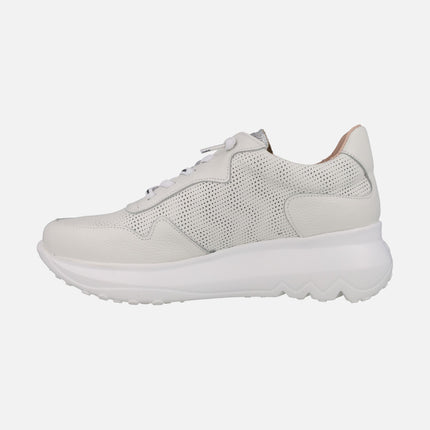 Zapatillas deportivas en piel blanca Ultrafly 21