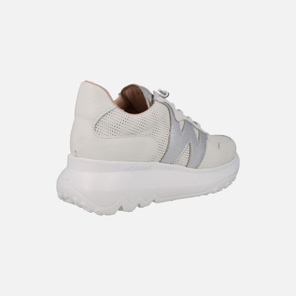 Zapatillas deportivas en piel blanca Ultrafly 21