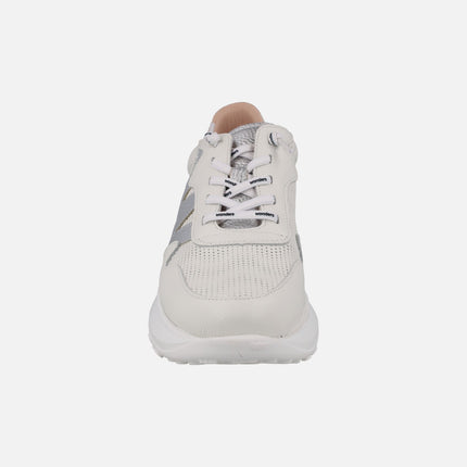 Zapatillas deportivas en piel blanca Ultrafly 21