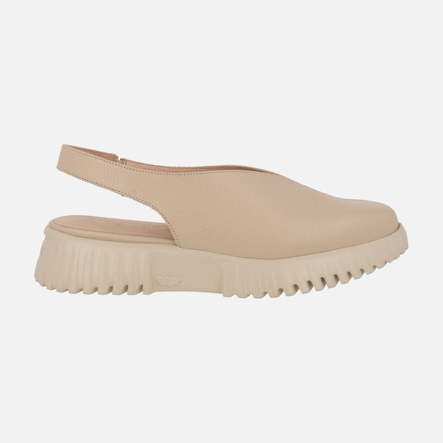 Zapatos de piel destalonados FlexFly 11