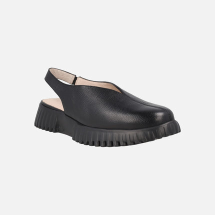 Zapatos de piel destalonados FlexFly 11