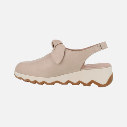 Zapatos de piel destalonados con lazo Simon 02
