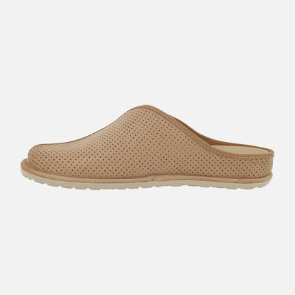 Zapatillas de casa descalzas para hombre en tejido perforado