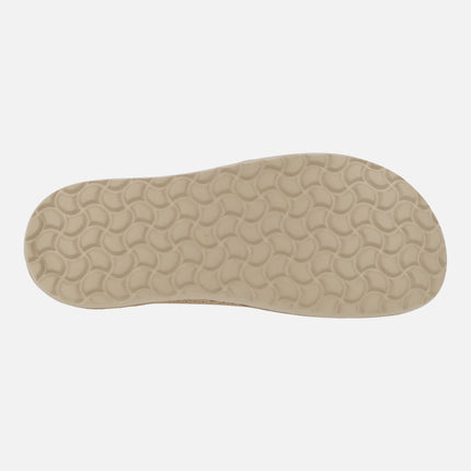 Zapatillas de casa descalzas para hombre en tejido perforado