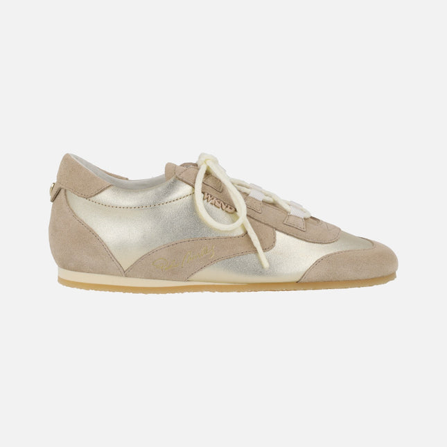 Zapatillas deportivas Zaros en combinado platino