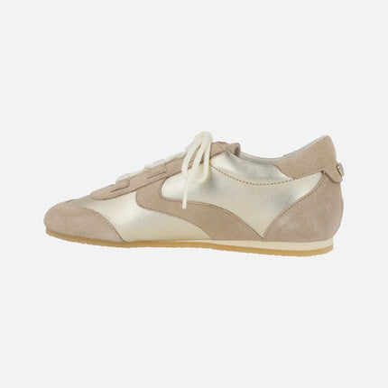 Zapatillas deportivas Zaros en combinado platino