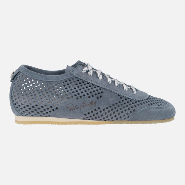 Zapatillas deportivas con cordones y detalle de picados Zaros