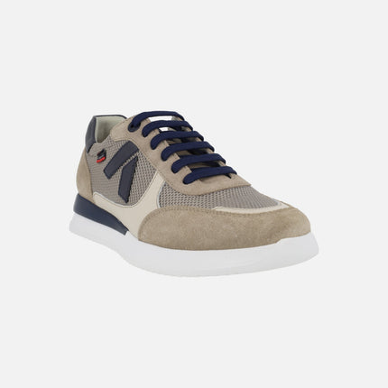 Men's sports shoes in stone combination Moses-2