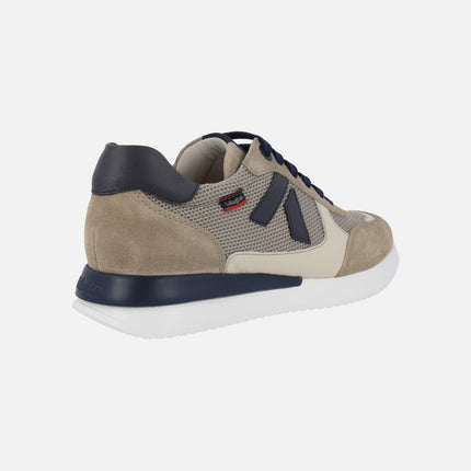 Men's sports shoes in stone combination Moses-2