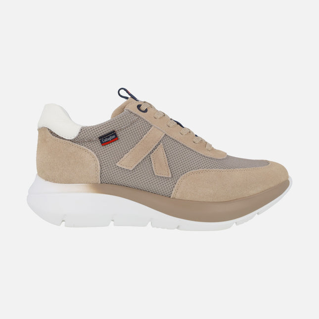 Algoritmo men's sneakers in beige combination